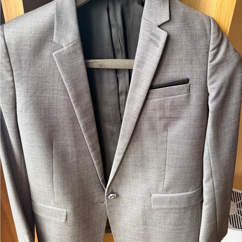 The Kooples Women’s Light Gray Tailored Blazer